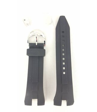 Seiko Seiko SRN011 SRN013 banda de reloj 5M54 0AB0 negro sillicon 26mm