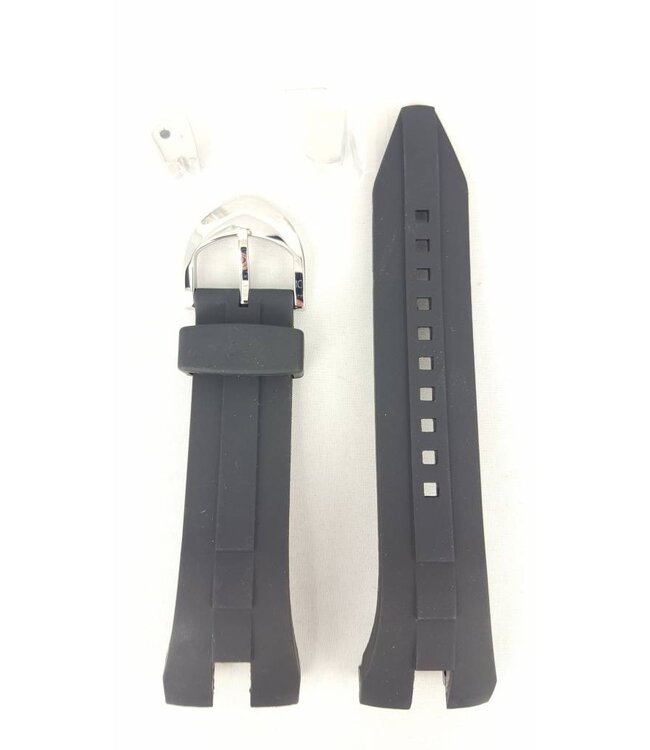 Original Seiko Arctura Black Rubber Strap SRN013J1 Watchband 5M54 0AB0 SRN011P1