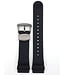 Seiko SEIKO TURTLE BLACK SILICON STRAP SRPB55 SRP777 WATCH BAND 4R35-01V0 BLACK BUCKLE