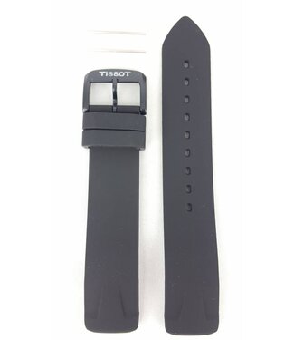 Tissot Tissot T081420A Pulseira De Relógio Preto Silicone 19 mm