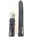 Seiko Watch Band Seiko 5D22-0AA0 Strap SRG001 / SRG003 Black Calf Leather 21mm