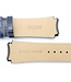 Watch Band Guess Rigor W0040G7 Blue Genuine Leather Strap 22mm original