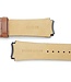 Watch Band Guess Rigor W0040G8 Brown Genuine Leather Strap 22mm black buckle