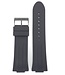 Watch Band Guess W12653G1 Overdrive Black Rubber Genuine Strap 14mm - Overdrive