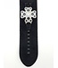 Cinturino orologio Watch Guess I12541L2 in vera pelle nera 35mm - Cristalli Swarovski