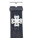 Reloj Band Guess I12541L2 Correa de cuero genuino negro 35 mm - Cristales de Swarovski