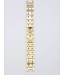 Reloj Strap GC 34000G1 pulsera de acero dorado 18mm doublé banda de reloj original