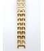 Cinturino orologio GC 34000G1 cinturino in acciaio dorato cinturino in doublé 18mm originale