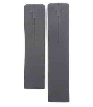 Tissot Tissot T013420A & T047420A Watch Band Black Silicone 21 mm