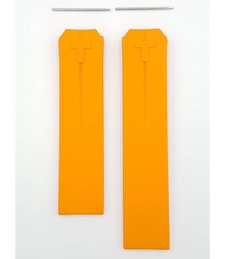 Tissot Tissot Z353 & Z253 Bracelet De Montre Orange Silicone 20 mm