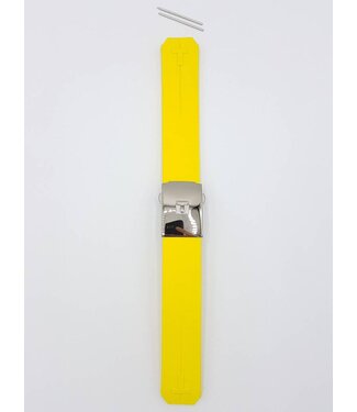 Tissot Tissot Z253 / Z353 - Nascar Pulseira De Relógio Amarelo Silicone 20 mm