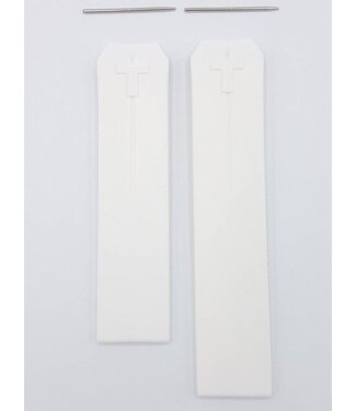 Tissot Tissot Z353 & Z253 Watch Band White Silicone 20 mm