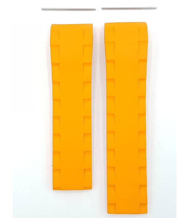 Tissot T026420A Watch Band T610027546 Orange Silicone 22 mm Sea-Touch