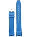 Tissot T066407A Seastar 1000 Pulseira De Relógio T603031422 Azul Silicone 19 mm Seastar 1000