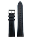 Reloj Band SNDD71 Black ION Leather 7T92-0NK0 Strap L08C H 22mm Replacement