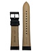 Horlogeband SNDD71 Zwart ION Leer 7T92-0NK0 L08C H 22mm Vervangend bandje