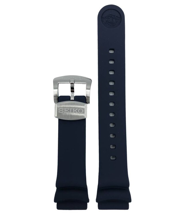 Bracelet de montre SRPC41K1 Seiko Mini Turtle Blue Band KN 20mm SRPC41 Véritable 4R35 02K0