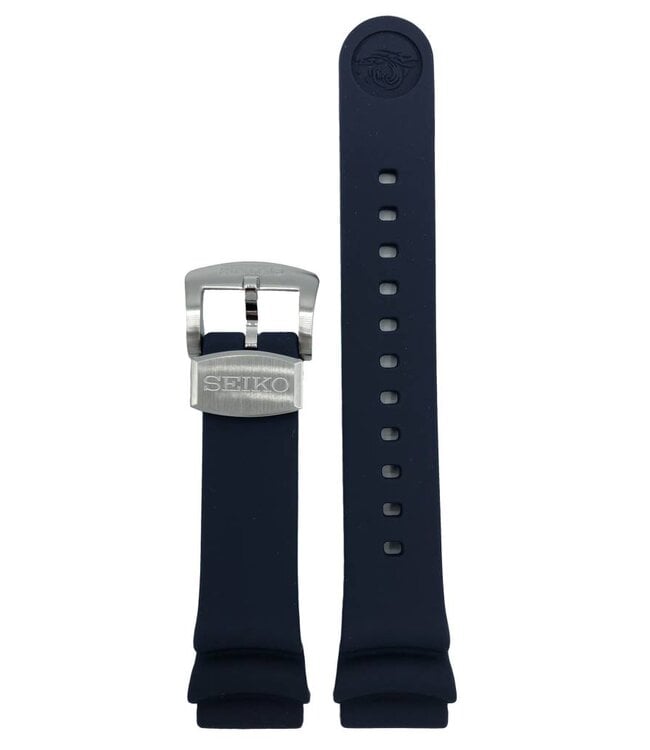 Watch Strap SRPC41K1 Seiko Mini Turtle Blue Band KN 20mm SRPC41 Genuine 4R35 02K0