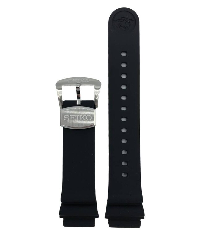 Watch Band Seiko Prospex Reedition SPB053 SPB055 Black Strap Z 20 mm 6R15 03W0 Zimbe Sumo