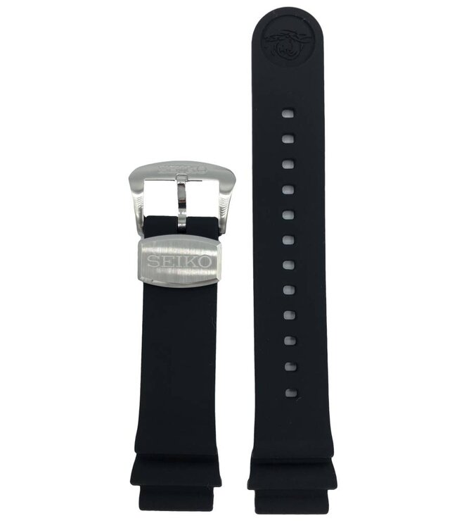 Horlogeband Seiko Prospex Diver SPB079 / SLA019 zwarte band Z 20 mm 8L35 00S0 6R15 04G0