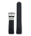 Seiko Watch Band Seiko Prospex Solar V157 0BT0 0AD0 Black Silicon Strap 20 mm