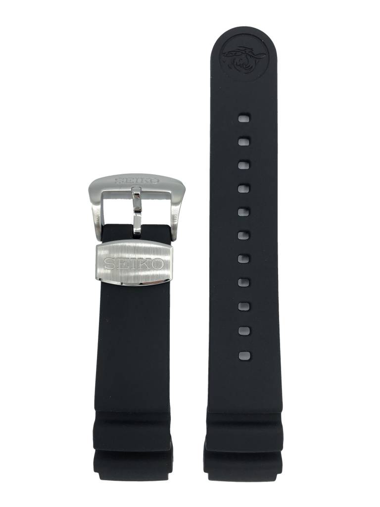 Forbedre Og hold buste Seiko SNE439 / SBDJ019 watch band black 20mm genuine - Watch Plaza