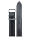 Watch Band for Seiko SSC009 Solar Flightmaster Black Leather V172-0AC0 20mm