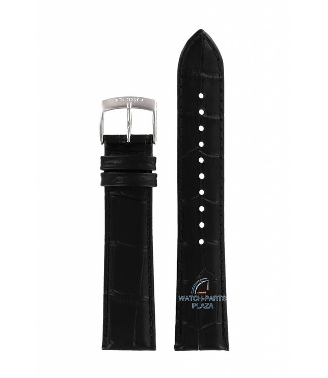 Watch Band for Seiko SRP769 / SRPA27 Black Leather Strap 4R35-00P0, 00Z0 Classic L07H
