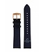 Uhrenarmband Blaues Leder für Seiko SRN062P1 Kinetic 5M84-0AC0 Ersatzband 20mm