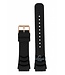 Horlogeband voor Seiko 5 Sports SRP680, SRP210 Band Zwart met gouden gesp 22mm 4R36 04J0, 00S0