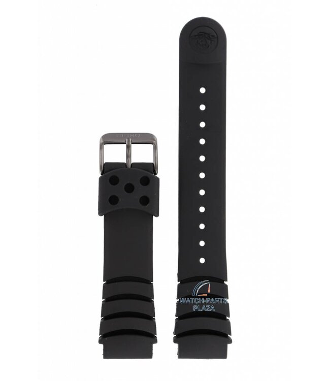 Horlogeband voor Seiko Kinetic SKA427, SKA579 Zwarte riem 20 mm 5M62-0BL0 5M82-0AF0