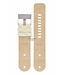 Watch Band for Diesel DZ2077 White Leather Strap DZ 2077 26 mm