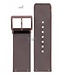 Watch Band DKNY NY3853 Bronze Coated Stainless Steel Strap 30mm Milanese