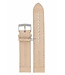 Bracelet de montre AR0619 / AR0621 Emporio Armani Bracelet en cuir beige 20mm