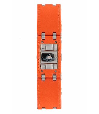 Armani Bracelet de montre Armani AR-5498 en cuir orange 22 mm