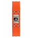 Armani Bracelet de montre Armani AR-5498 en cuir orange 22 mm