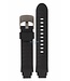 Cinturino per orologio AR1100 Emporio Armani Cinturino in silicone nero 16mm AR-1128