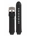 Bracelet de montre AR1100 Emporio Armani Bracelet en silicone noir 16mm AR-1128