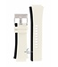 Diesel Diezel DZ-1093 Watch Band White Leather 22 mm