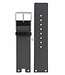 Horlogeband Calvin Klein Glam K94 zwart leren band 22 mm K94231