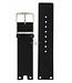 Cinturino per orologio Calvin Klein Glam K94 Cinturino in pelle nera 22mm K94231