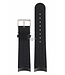 Watch Band Calvin Klein Bold K22 Black Leather Strap 22mm K22271