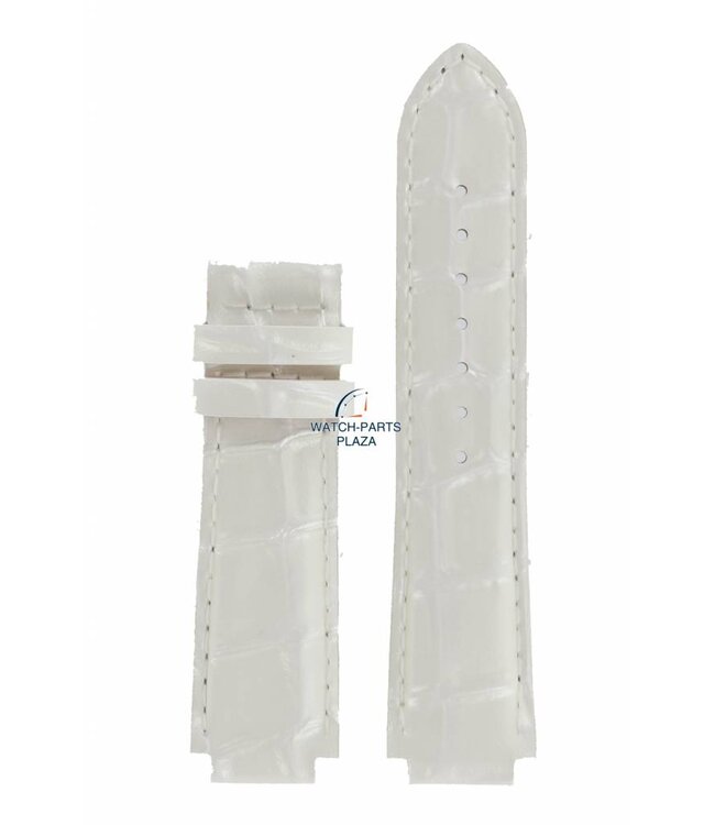 Tissot T061310 - T-Trend Watch Band T610031275 White Leather 14 mm TXL