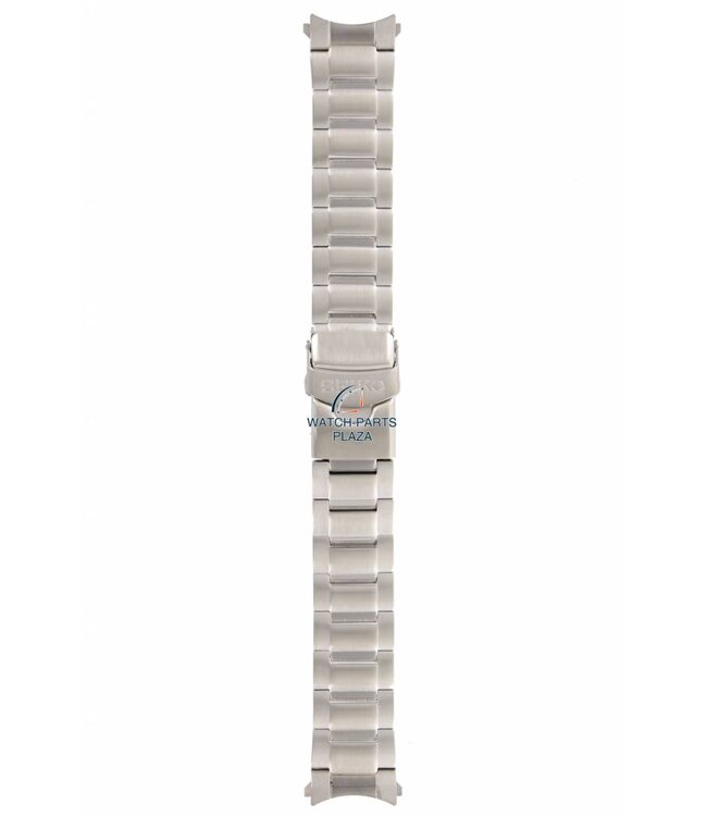 Bande de montre Seiko 7T62-0ER0 bracelet en acier inoxydable d'origine 20 mm SNA487 & SNA489 33X7-G
