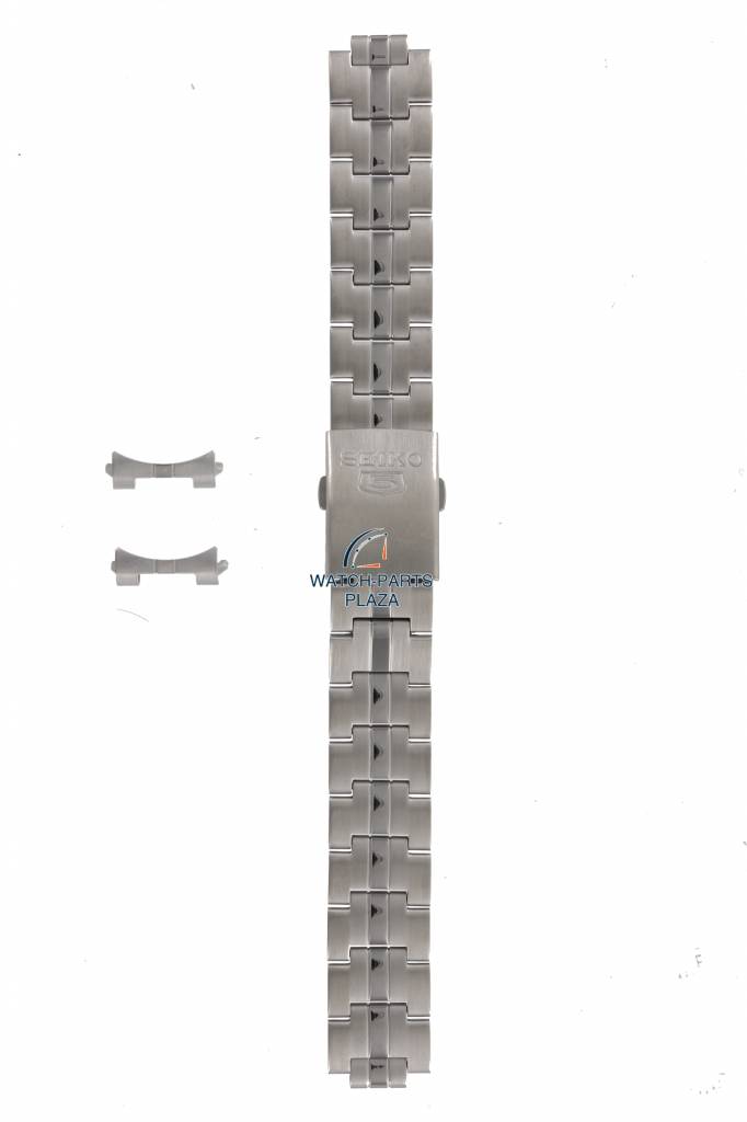 Watch band for Seiko 5 Sports7T26-02J0 / 7S26-03S0 steel 18mm - WatchPlaza