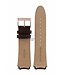 Faixa de relógio Guess Rigor W0040G3 Marrom Genuíno Couro Strap 22mm original