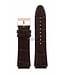 Watch Band Guess Rigor W0040G3 Brown Genuine Leather Strap 22mm original