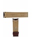 Tissot T035627A - T-Classic Watch Band T610028611 Brown Leather 24 mm Couturier