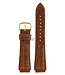 Seiko Age Of Discovery Brown Leather Watch Band 17mm 5M22-6B00 Moon Phase 7T32-6E50