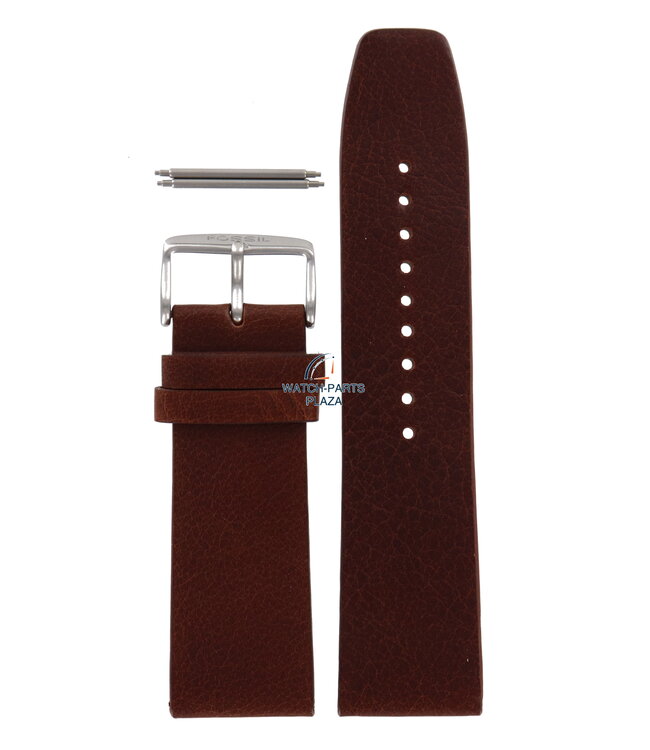 Fossil JR8118 Watch Band JR-8118 Brown Leather 26 mm